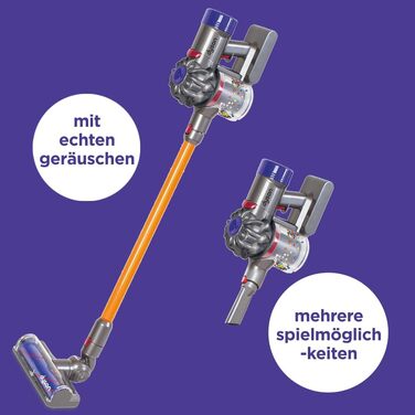 Акумуляторний пилосос Casdon Dyson Інтерактивний і офіційно ліцензований іграшковий пилосос Dyson для дітей від 3 років Реалістичн