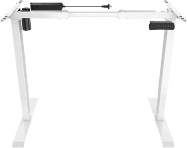 Каркас столу Ергономічний Офіс Стіл з регульованою висотою Каркас столу Основа Білий Aurelio Функція пам&39яті 3 положень Домашній офіс Електричний