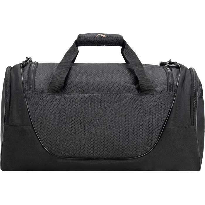 Жіноча сумка PUMA Evercat Duffle Bag для тренувань кандидатів один розмір чорний / червоне золото
