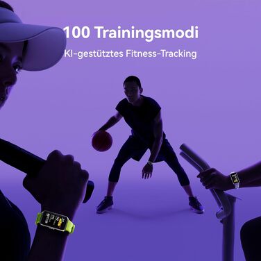 Розумний годинник HUAWEI Band 10, відстеження фізичної активності на базі штучного інтелекту, професійний аналіз сну, середня варіабельність серцевого ритму (ВСР) під час сну, час роботи від батареї до 14 днів, iOS та Android, Black Band 10 Black