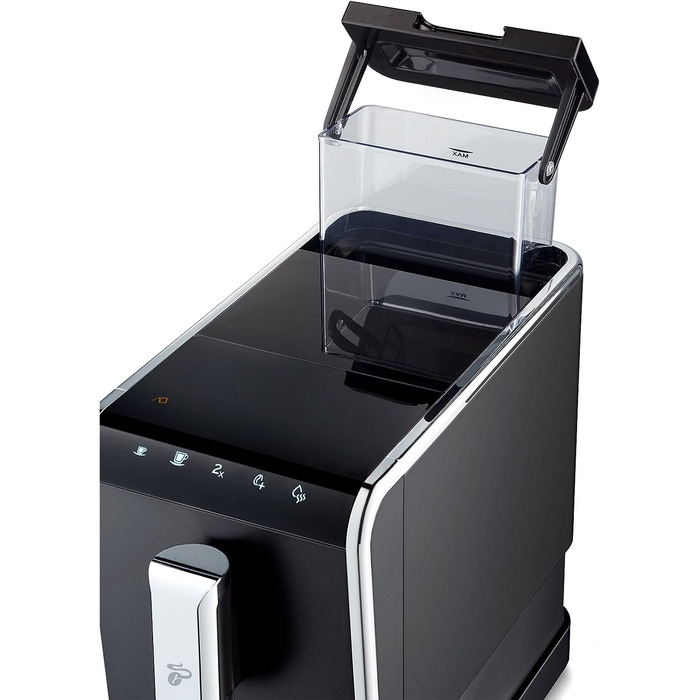 Автоматична кавоварка Tchibo Esperto Caff для Caff Crema та Espresso, антрацит Anthracite Esperto Caff