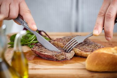 Набір титанових столових приборів, міцний, надлегкий, здоровий та екологічно чистий, набір з 3/4/5 предметів з паличками для їжі, ножем, виделкою, ложкою та соломинкою, для дому/подорожей/кемпінгу, у практичному тканинному чохлі, набір столових приборів з