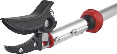 Ножиці для фруктів, ножиці для троянд, ножиці для збору, 77 см з обертовою головкою та сталевим лезом з тефлоновим покриттям, ідеально підходять для невеликої обрізки та збору фруктів, вага 550 грамів, 35136