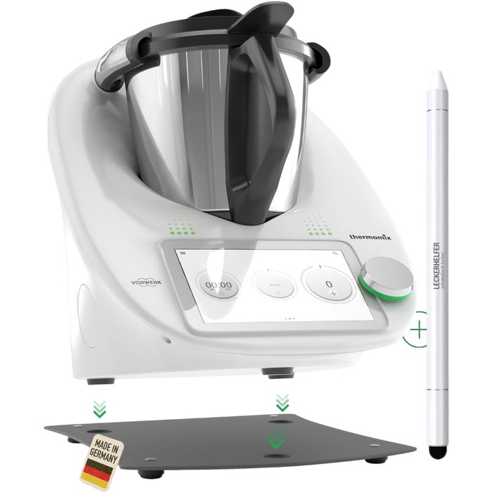 Виготовлений з високоякісного металу, підходить для Thermomix TM6 & TM5 - ідеальний аксесуар, що підходить для Thermomix в антрацитово-сірому кольорі (Anthracite-grey TouchPRO)