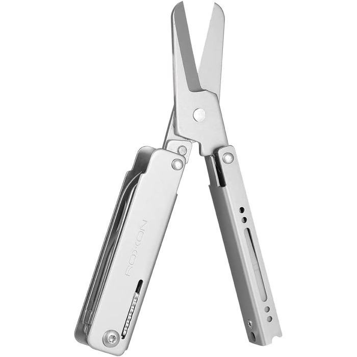 В 1 Мультиножиці EDC з зубочисткою та пінцетом Практичні маленькі та вишукані, 3 13