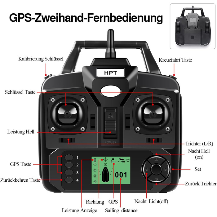 Човен-приманка Bilbear з GPS. Човен для приманки для коропа. Човен для приманки. GPS. Човен.