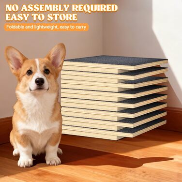 Пандус для собак TNELTUEB для сходів, 2 шт.