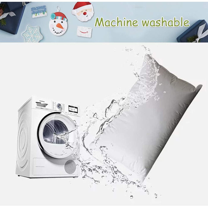 Подушка для немовлят Aisawate з наволочкою - 33x45 см М'яка дитяча подушка з органічної бавовни для сну - Дитяча подушка для немов