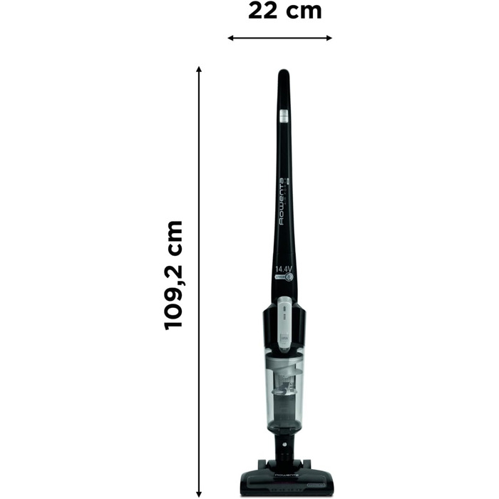 Акумуляторний пилосос Rowenta RH6545 Air Force Light Акумуляторний ручний пилосос зі світлодіодним підсвічуванням Без мішка 14,4 в