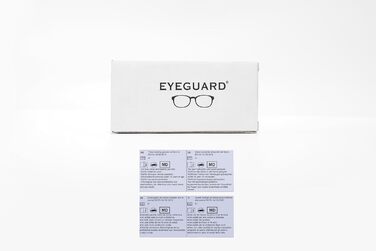 Окуляри для читання EYEGUARD Slim, компактні міні-окуляри для читання, суперлегкі металеві, кишенькові окуляри для читання з портативними чохлами для чоловіків і жінок, 2 пари багатокольорові 1,5 x