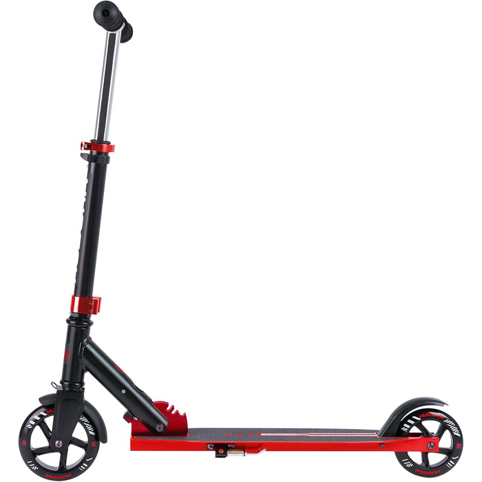 Самокат HUDORA BigWheel Scooter - Педальний самокат для дітей та дорослих - Міський самокат до 100 кг - Складаний та регульований