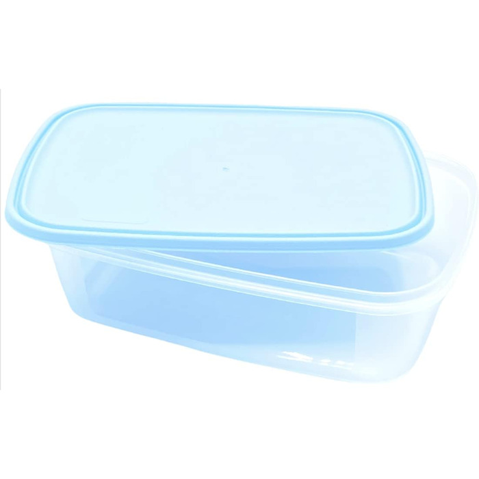 Герметичні контейнери з кришками, 1000 мл, для зберігання продуктів об&39ємом 1 літр, упаковка з 10 шт. , герметичні, придатні для використання в мікрохвильовій печі та морозильній камері, можна мити в посудомийній машині, багаторазові