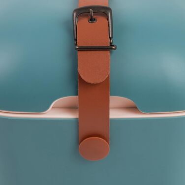 Пасивний холодильник/сумка-холодильник Kreher Polar у ретро-вінтажному дизайні, виготовлений з пластику з термоізоляцією з полістиролу (Airpop), 12 л, класичний синій