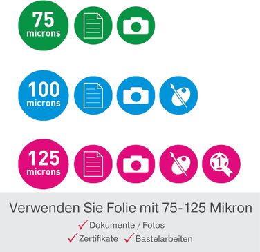 Ламінатор GBC 250 Office A4 - Швидкий прогрів за 1 хвилину, 75-125 мікрон, світлодіодний індикатор, захист від застрягання, автоматичне вимкнення, вкл. 5 пакетів для ламінування A4, чорний/червоний, 4410070EU
