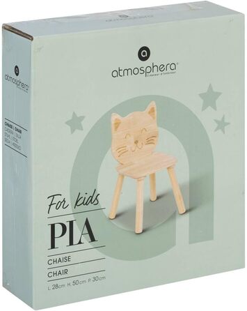 Крісло для котів Atmosphera, натуральне дерево