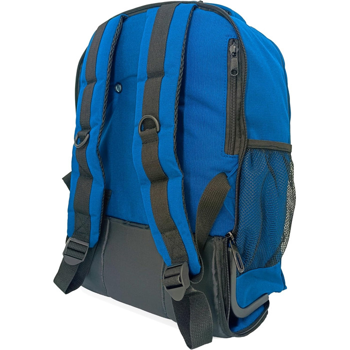 Рюкзак-візок Aircruiser Hybrid 40 x 30 x 20 см з колесами, ручна поклажа Ryanair, ручна поклажа Wizzair, дорожній рюкзак для літака (синій, 40x30x20 см - з колесами), синій 40x30x20 см - з колесами