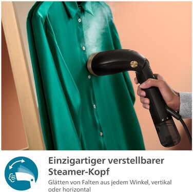 Пароварка Philips серії 7000 - 1500 Вт, 28 г/хв пари, конічна металева нагрівальна пластина, 2 знімних резервуара для води, вкл. р