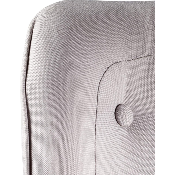 Крісло ECHTWERK Вінс, м&39яке крісло, зручне крісло, висока спинка, м&39яка пінопластова підкладка, дерев&39яні ніжки, 6,2 кг, сірий колір