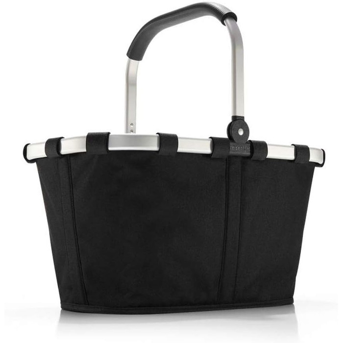 Сумка Reisenthel з сумкою-холодильником, кошик для покупок, сумка для покупок, Isobag, ізольована сумка, сумка-холодильник, кошик-холодильник (чорний сріблястий Twist)