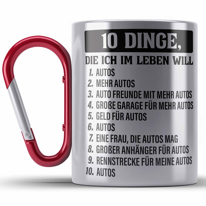 Тренд - Подарунки-карабін для тюнінгованого автомобіля з нержавіючої сталі, ідея подарунка для тюнінгованого автомобіля, карабін для кухля з нержавіючої сталі для чоловіків, карабін для автомобільного вентилятора, карабін з нержавіючої сталі з нержавіючої