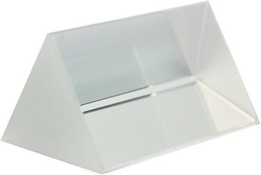 Оптичне скло потрійна трикутна призма Фізика Навчальний світловий спектр 5см / може відображати сім кольорів сонячного світла