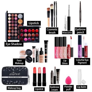 Набір косметики MKNZOME Schminkkoffer (27 предметів)