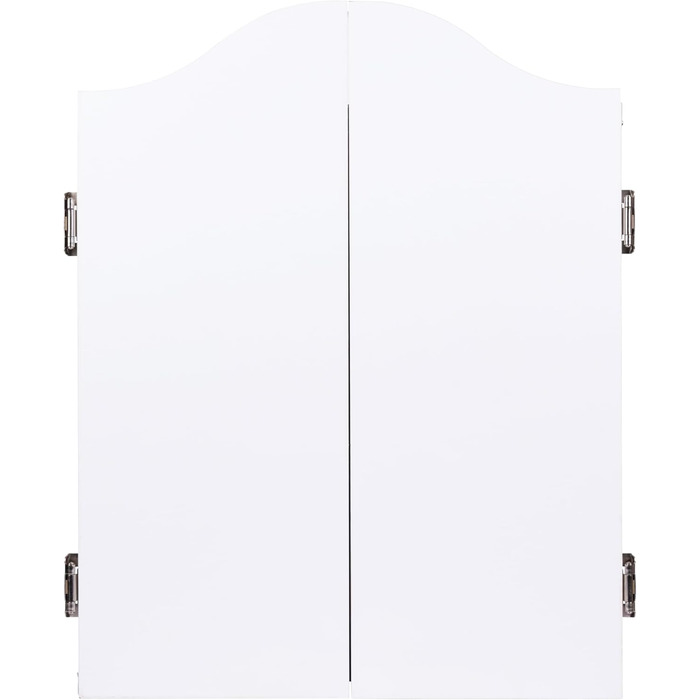 Дерев&39яна шафа для дротиків Engelhart, сизалева мішень для дротиків, включаючи 6 дротиків 18 г та аксесуари (білий колір)