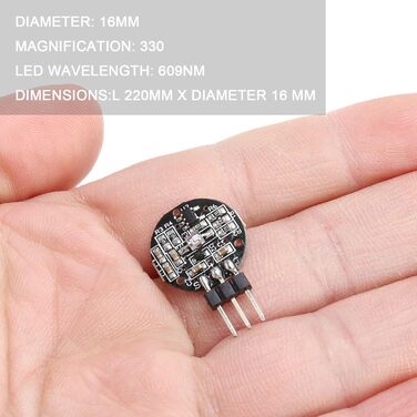 Датчик пульсу, датчик серцевого ритму, датчик серцебиття, чорно-червоний, 136001