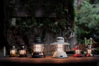 Ліхтар Barebones Outpost - вінтажний вуличний ліхтар зі спіральним шнуром у стилі Едісона, 3 варіанти живлення, водонепроникний ліхтар для кемпінгу, патіо та саду (батарейки не входять до комплекту), антична бронза