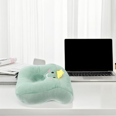 Подушка Yardwe з отвором для вух - зручна подушка для сну з ергономічним дизайном, ідеально підходить для дому та офісу