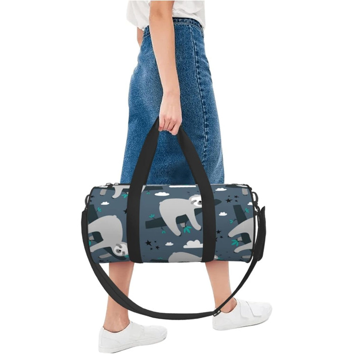 Синя спортивна сумка Лінивець, дорожня сумка, сумка для фітнесу, сумка на вихідні, сумка для подорожей, ручна поклажа