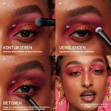 Палітра тіней NYX Professional Makeup (16 відтінків)