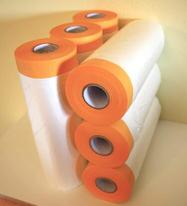 Стрічка Goldband PLUS 270 см x 15 м Малярська стрічка Goldband з фольгою klebemeister.eu, 6 шт.