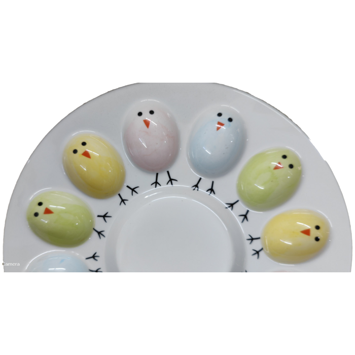 Блюдо для яєць LED Easter Chicken, 12 секцій, 26.5см (7199645)