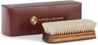 Щітка для взуття Langer & Messmer з тонкої козячої шерсті для полірування взуття