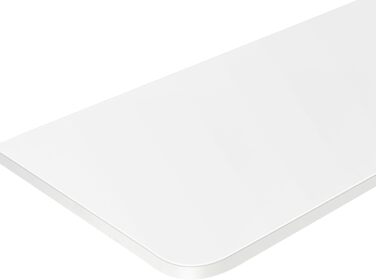 Настінний розкладний стіл, обідній стіл з МДФ, комп&39ютерний стіл для кухні, вітальні, маленький, плаваючий стіл, компактний (80 x 50 x 1,6 см, білий) Білий 80x50x1,6 см