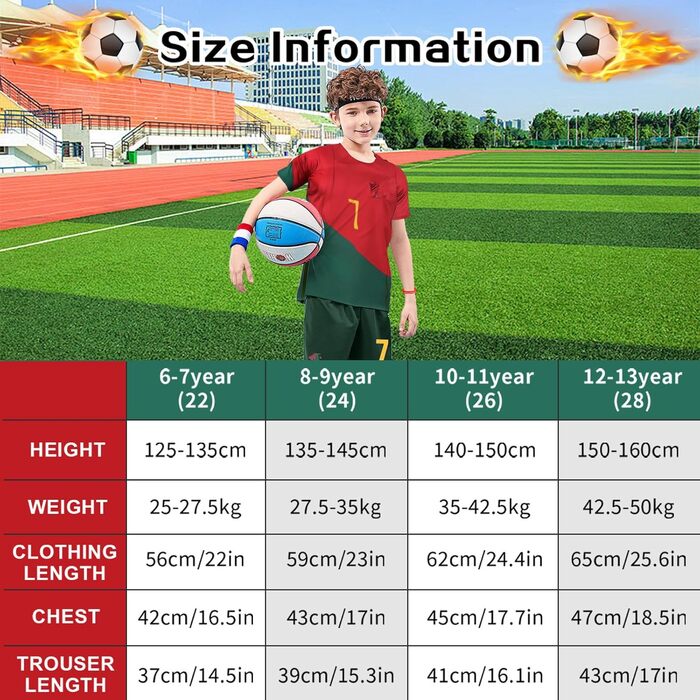 Дитяча футбольна майка yumcute, домашня майка, футбольні шкарпетки для хлопчиків, футбольна майка, дитячі футбольні шкарпетки, футбольні м&39ячі, майка, брелок, браслет та пов&39язка 7, домашня футбольна майка, 8-9 років