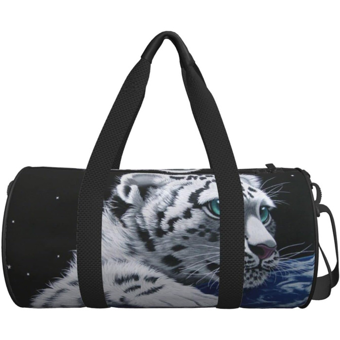 Дорожня сумка Маленький тигр у космосі, спортивна сумка для чоловіків та жінок, сумка-мішок, спортивна дорожня сумка