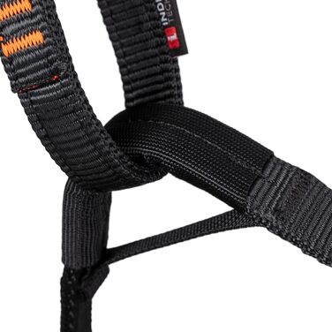 Ремінь Mammut 4 Slide Harness Klettergurt XS-M яскраво-помаранчевий-чорний