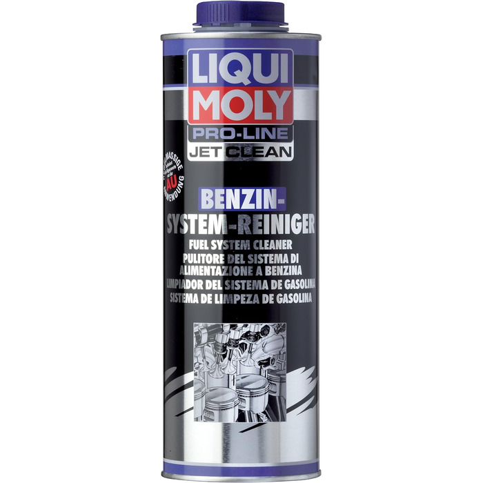 Очищувач бензинової системи LIQUI MOLY GmbH Pro-Line JetClean