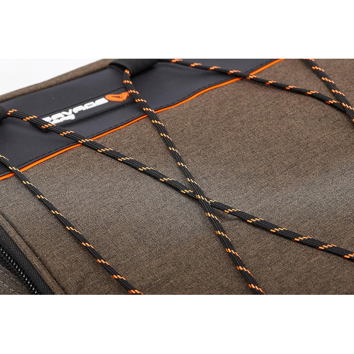 Сумка Savage Gear System Travel Bag - міцна сумка для рибалок, водонепроникна сумка для спорядження з кількома відділеннями, для використання на човні, березі та на природі, розмір M, коричневий