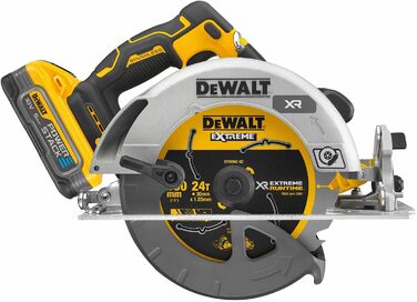 Акумуляторна циркулярна пила DeWALT DCS573H2T-QW 18В 5Ач, пильний диск Ø190мм, акумуляторна циркулярна пила в комплекті з мережеви