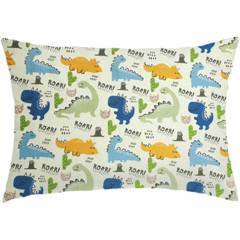 Дитяча подушка з наволочкою - м'яка дитяча подушка з органічної бавовни для сну - Дихаюча постільна білизна Дитяча подушка - Дитяч