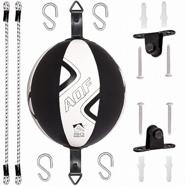 Боксерський двосторонній м'яч Rex Шкіряний м'яч для пробивання м'яча Набір м'ячів для пробивання м'яча MMA Набір м'ячів для тренув