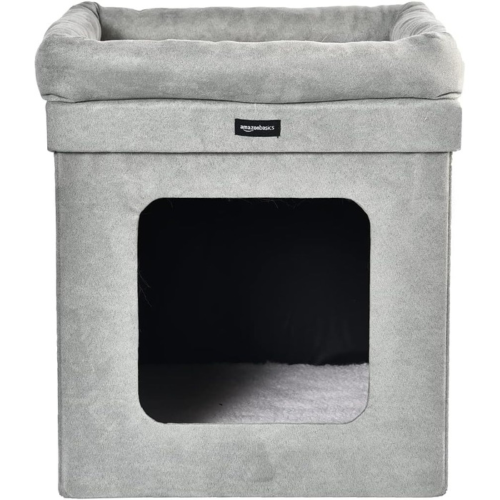 Складаний котячий будиночок Storeo Basics, 38 x 38 x 43 см, сірий