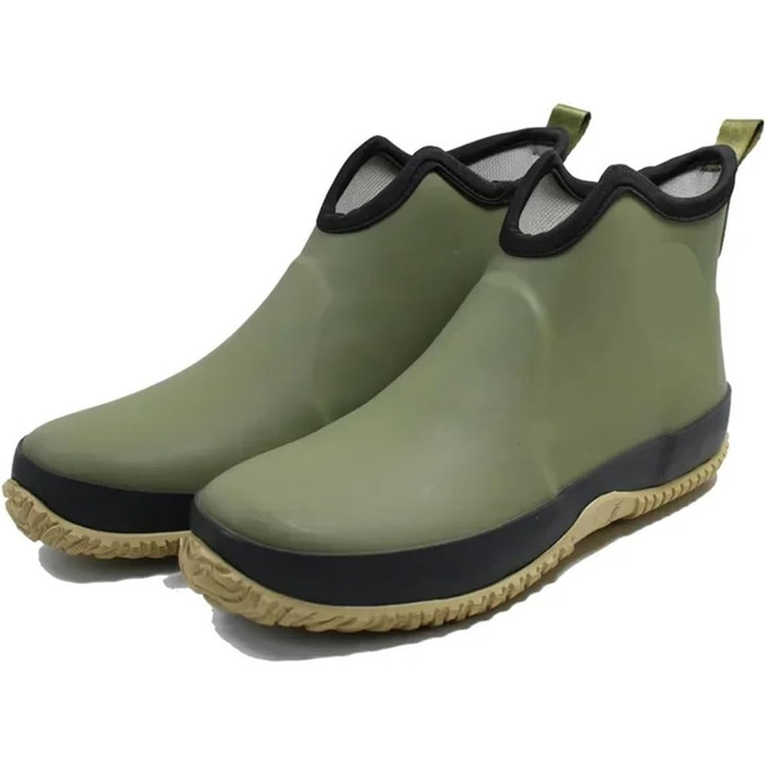 Чоловіче гумове взуття, гумове взуття для чоловіків, повсякденні гумові чоботи, водонепроникні робочі чоботи, гумові чоботи на платформі, сині, розмір 46 EU