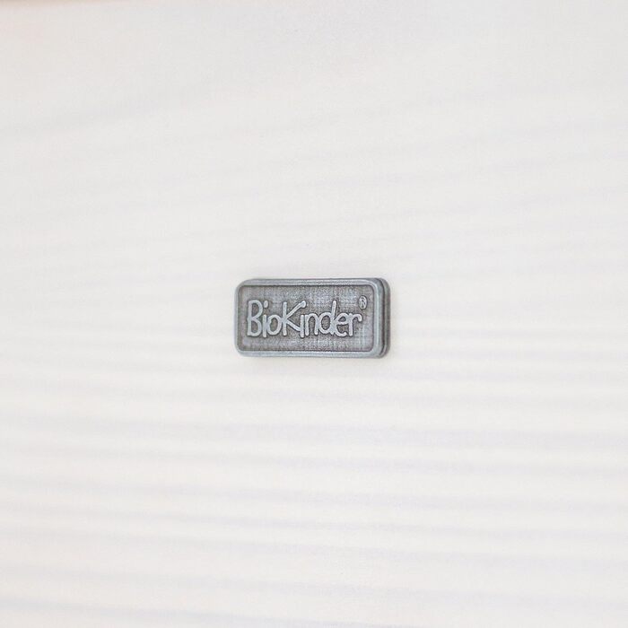 Дитяче ігрове ліжко-будиночок BioKinder дерев'яне ліжко з вежею і гіркою Ной з сертифікованого масиву сосни натурального білого ко