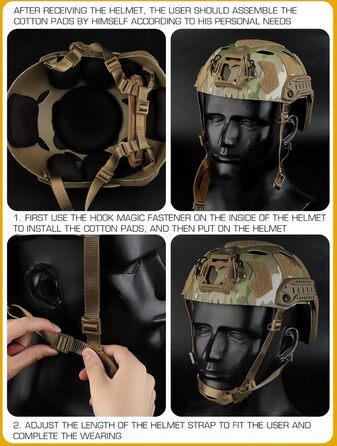 Тактичний шолом, спрощена версія, 0ps-C0re SF, надвисокий виріз, для їзди на велосипеді на природі, захист від пейнтболу, швидкий шолом для страйкболу, хакі