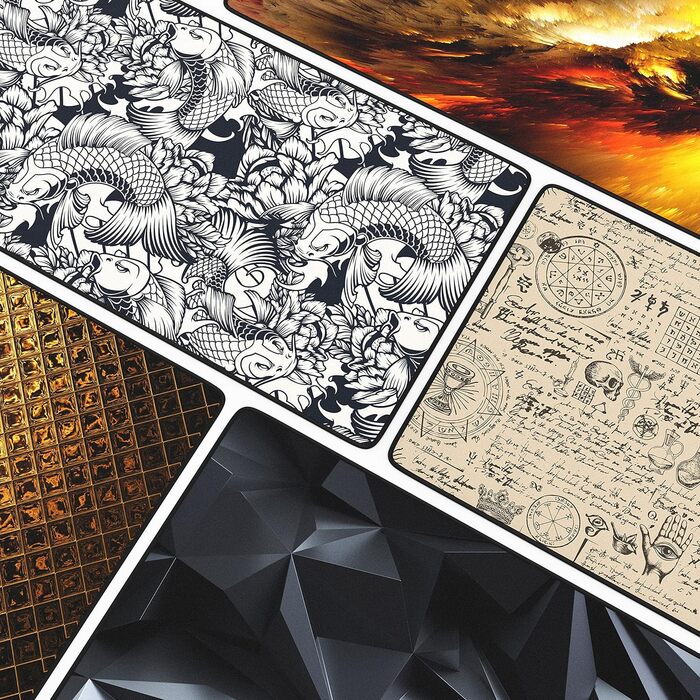 Мм - килимок для миші великого розміру - підвищує точність і швидкість - також для миші та клавіатури Roccat Razer Logitech - Alch