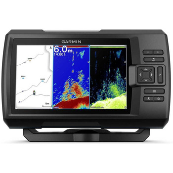 Розмір дисплея Striker Vivid Fishfinder 7 дюймів, вбудований ехолот Chirp і ClearV, включаючи датчик Так, GT20-TM